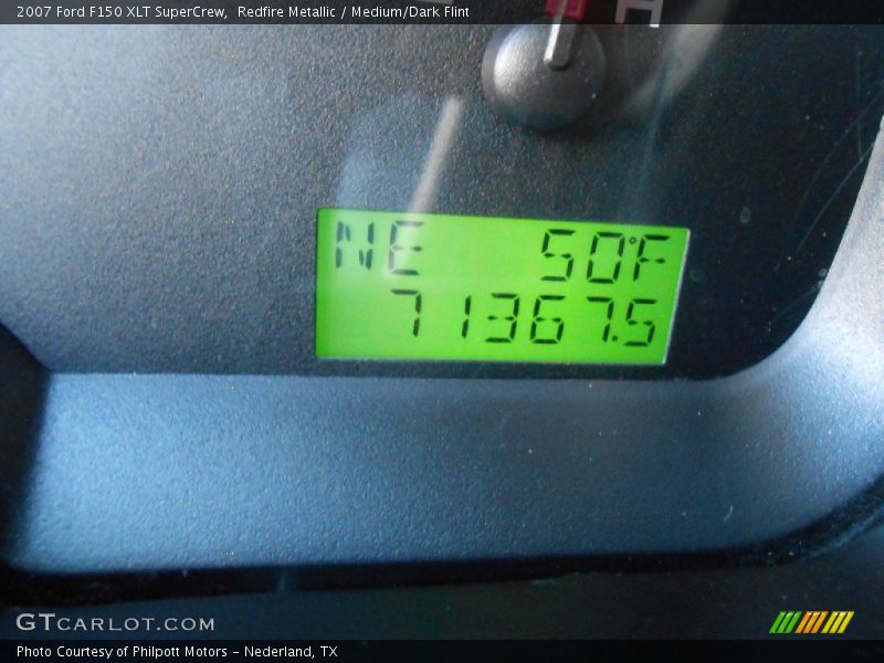 Redfire Metallic / Medium/Dark Flint 2007 Ford F150 XLT SuperCrew