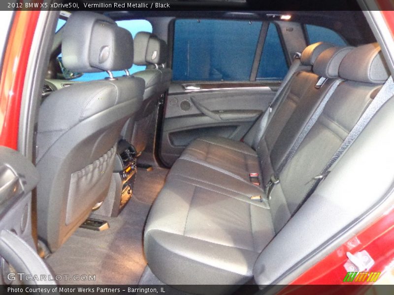 Rear Seat of 2012 X5 xDrive50i