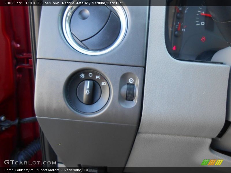 Redfire Metallic / Medium/Dark Flint 2007 Ford F150 XLT SuperCrew