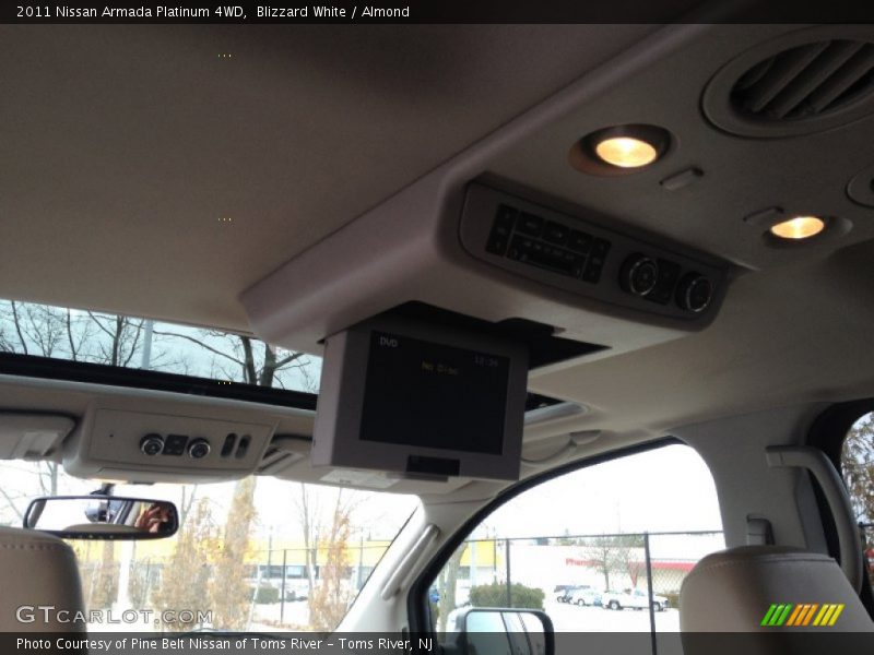 Blizzard White / Almond 2011 Nissan Armada Platinum 4WD