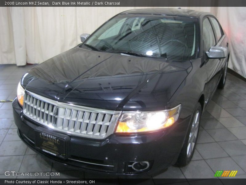 Dark Blue Ink Metallic / Dark Charcoal 2008 Lincoln MKZ Sedan