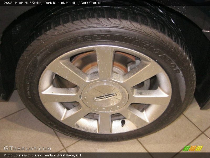 Dark Blue Ink Metallic / Dark Charcoal 2008 Lincoln MKZ Sedan