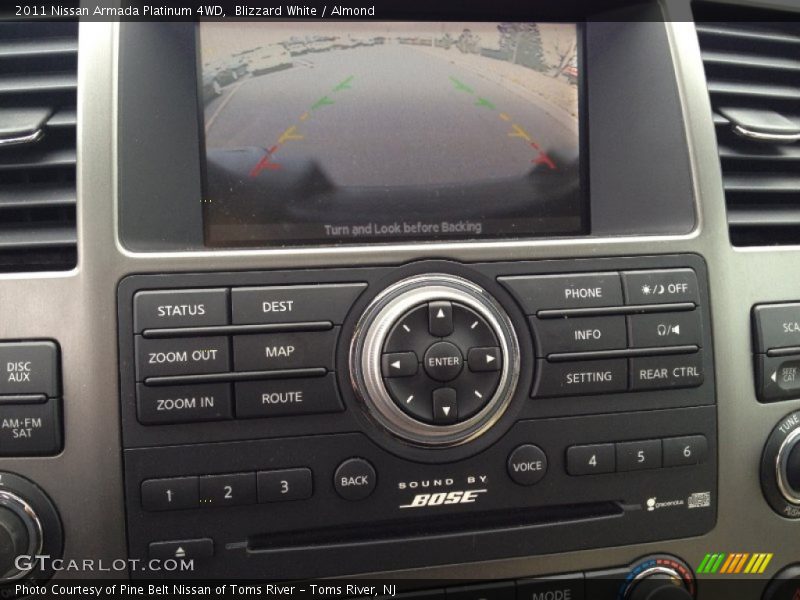 Blizzard White / Almond 2011 Nissan Armada Platinum 4WD