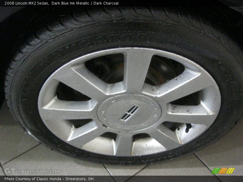 Dark Blue Ink Metallic / Dark Charcoal 2008 Lincoln MKZ Sedan