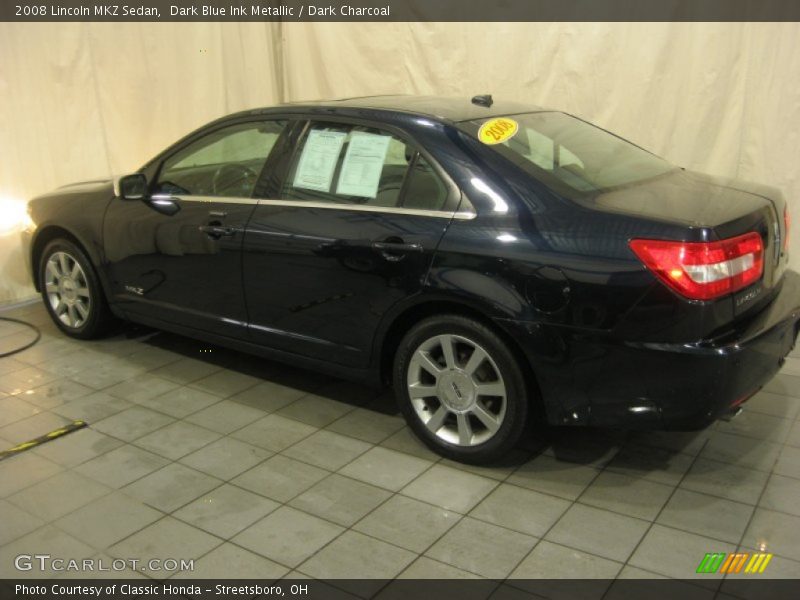 Dark Blue Ink Metallic / Dark Charcoal 2008 Lincoln MKZ Sedan