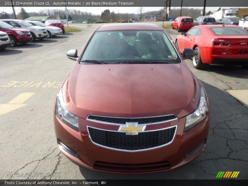 Autumn Metallic / Jet Black/Medium Titanium 2013 Chevrolet Cruze LS