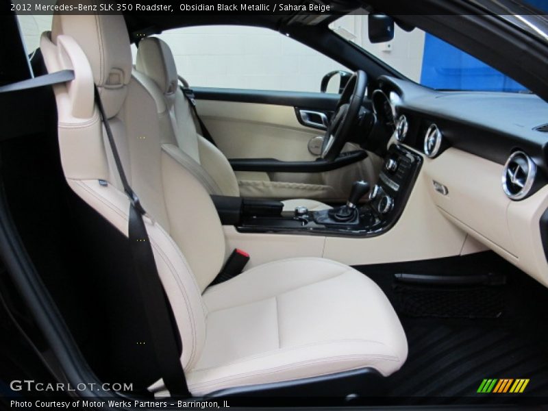  2012 SLK 350 Roadster Sahara Beige Interior