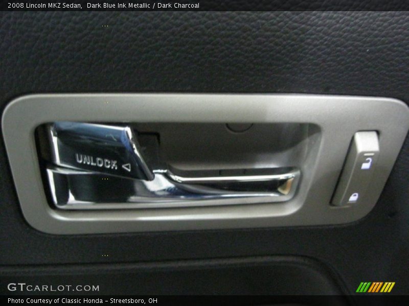 Dark Blue Ink Metallic / Dark Charcoal 2008 Lincoln MKZ Sedan