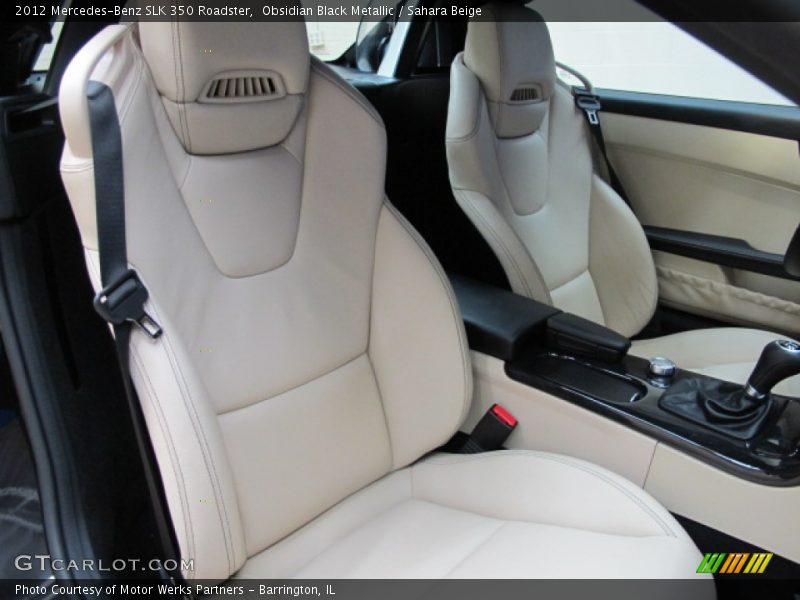 Front Seat of 2012 SLK 350 Roadster