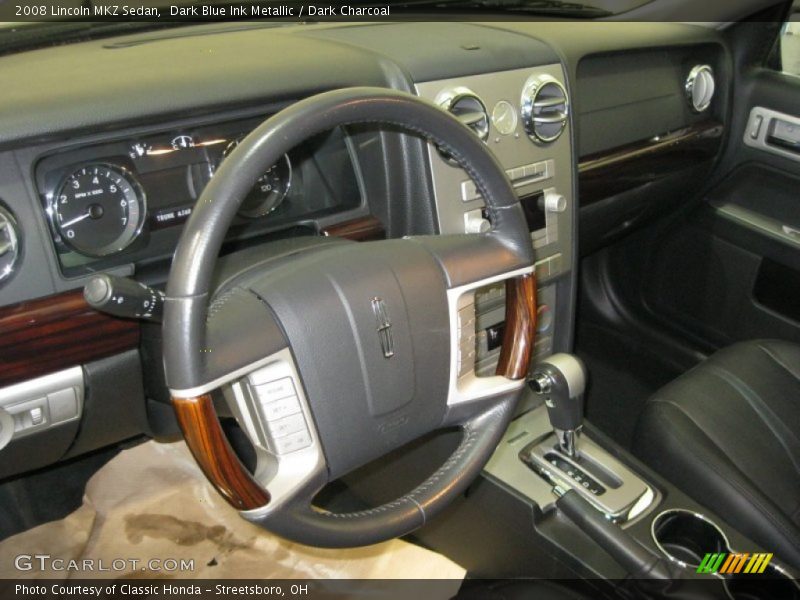 Dark Blue Ink Metallic / Dark Charcoal 2008 Lincoln MKZ Sedan