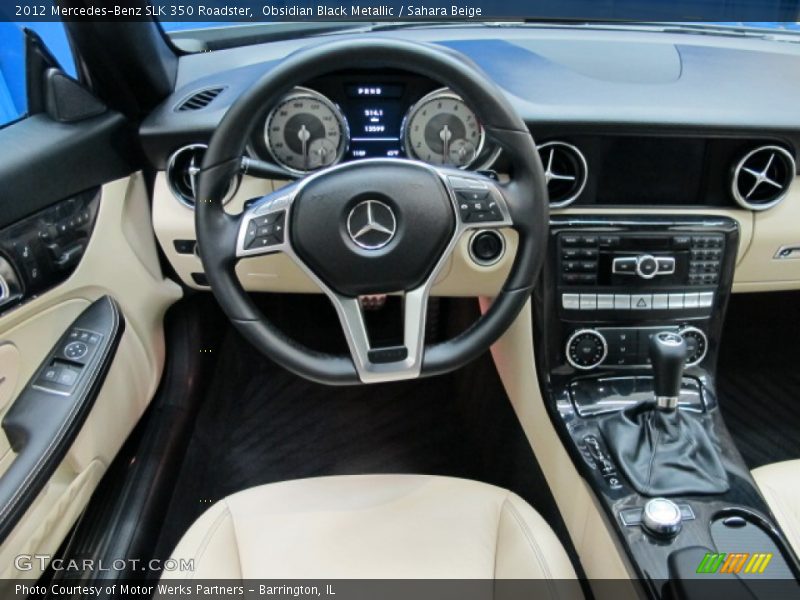 Dashboard of 2012 SLK 350 Roadster