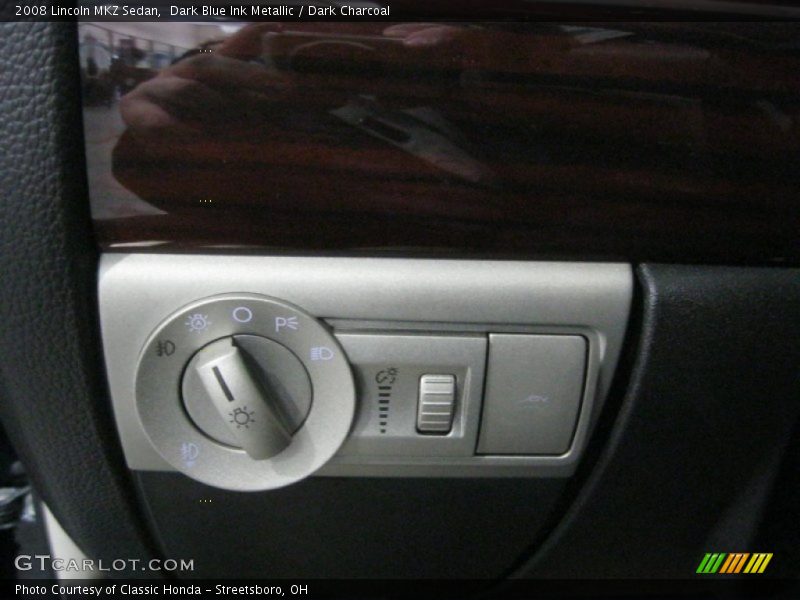 Dark Blue Ink Metallic / Dark Charcoal 2008 Lincoln MKZ Sedan
