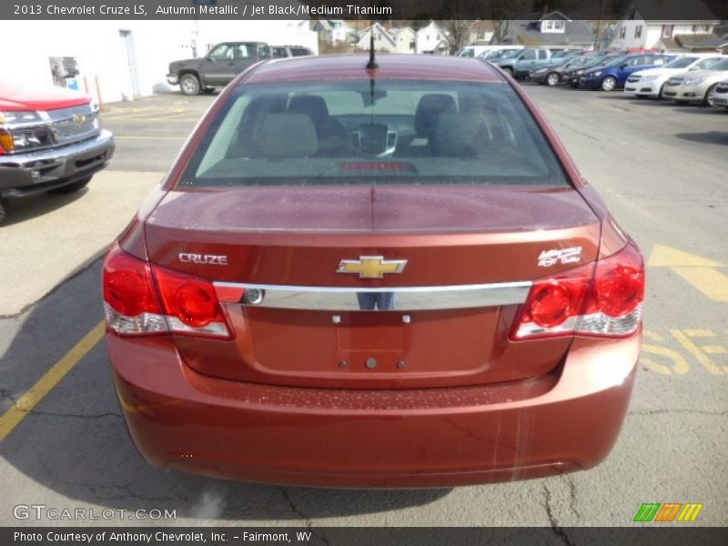 Autumn Metallic / Jet Black/Medium Titanium 2013 Chevrolet Cruze LS