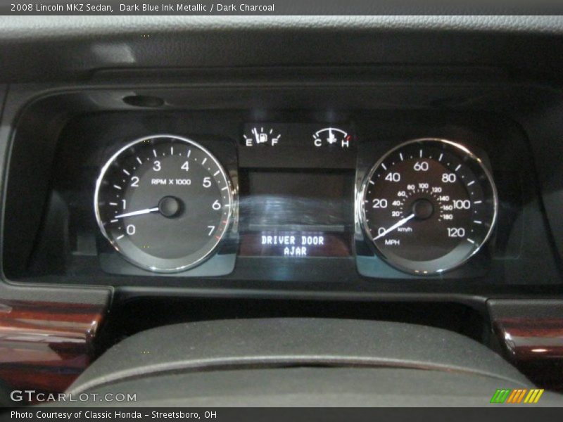 Dark Blue Ink Metallic / Dark Charcoal 2008 Lincoln MKZ Sedan