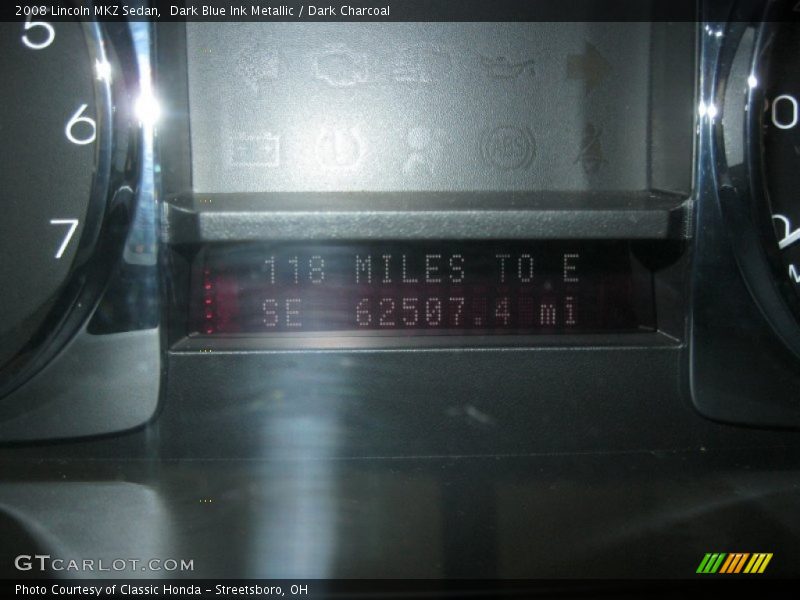 Dark Blue Ink Metallic / Dark Charcoal 2008 Lincoln MKZ Sedan