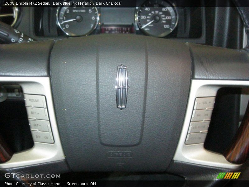 Dark Blue Ink Metallic / Dark Charcoal 2008 Lincoln MKZ Sedan