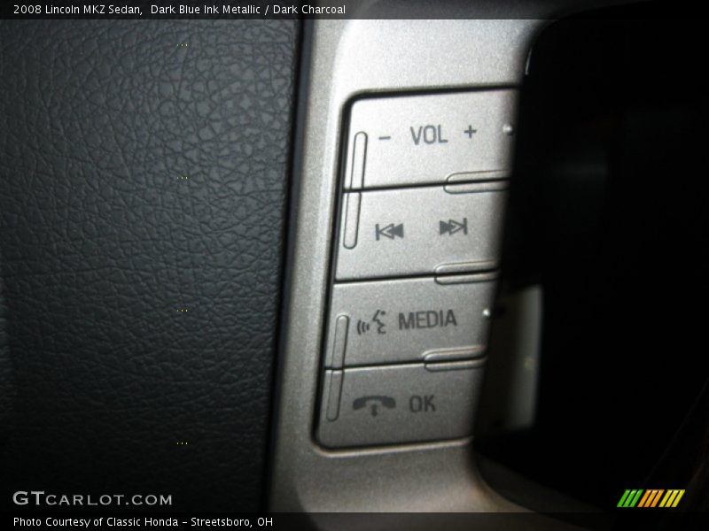 Dark Blue Ink Metallic / Dark Charcoal 2008 Lincoln MKZ Sedan