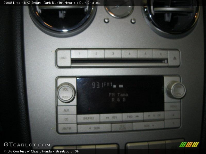 Dark Blue Ink Metallic / Dark Charcoal 2008 Lincoln MKZ Sedan