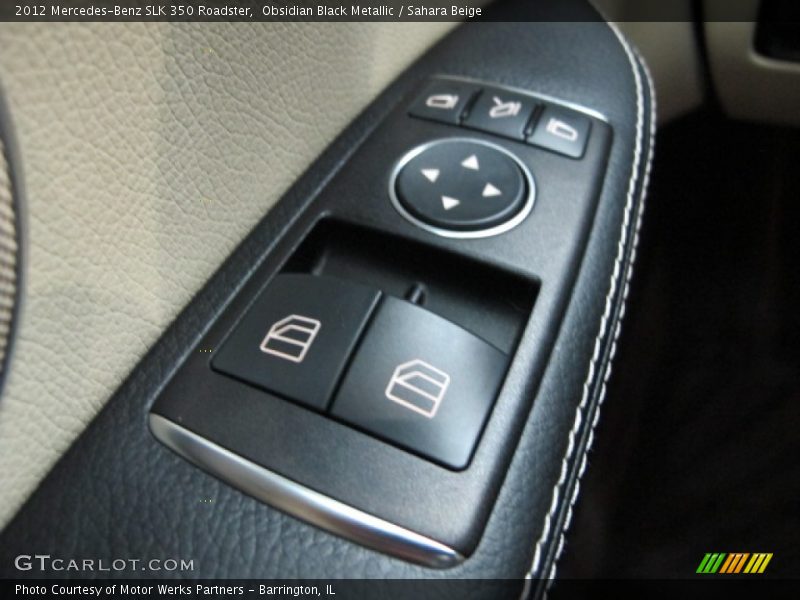 Controls of 2012 SLK 350 Roadster