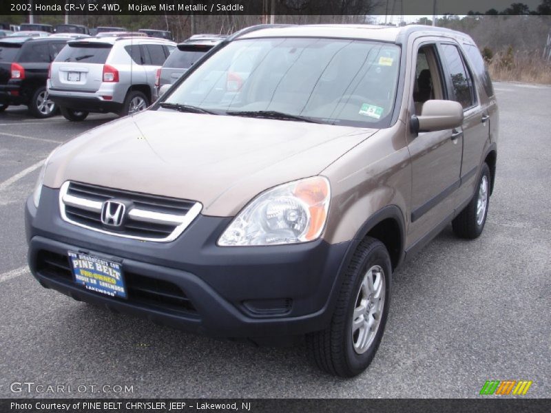 Mojave Mist Metallic / Saddle 2002 Honda CR-V EX 4WD