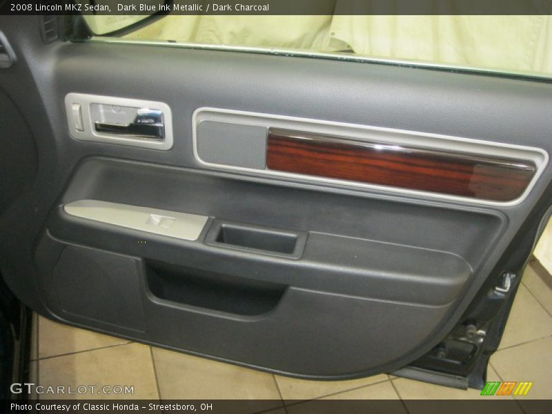 Dark Blue Ink Metallic / Dark Charcoal 2008 Lincoln MKZ Sedan