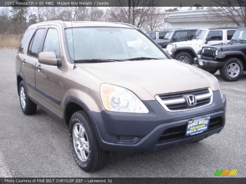 Mojave Mist Metallic / Saddle 2002 Honda CR-V EX 4WD