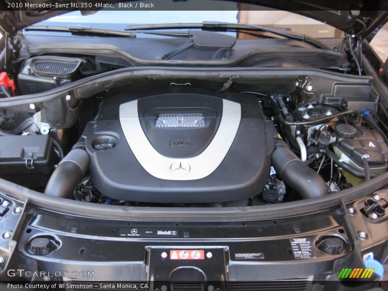 Black / Black 2010 Mercedes-Benz ML 350 4Matic