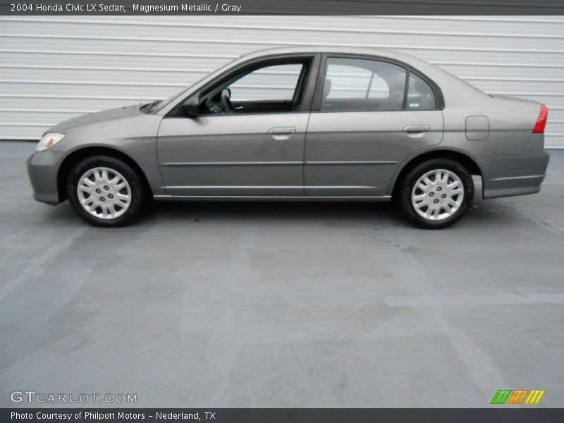 Magnesium Metallic / Gray 2004 Honda Civic LX Sedan