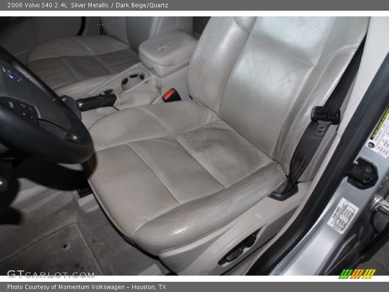 Silver Metallic / Dark Beige/Quartz 2006 Volvo S40 2.4i