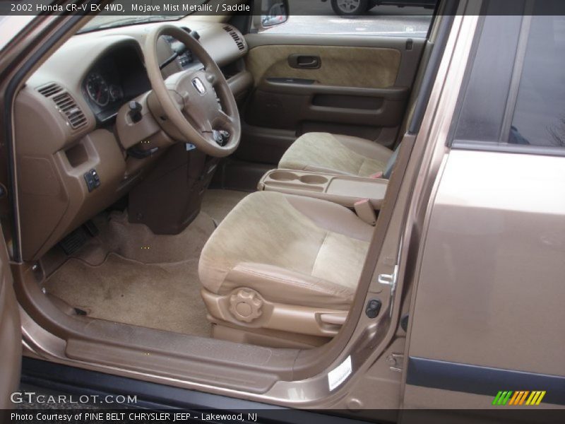 Front Seat of 2002 CR-V EX 4WD