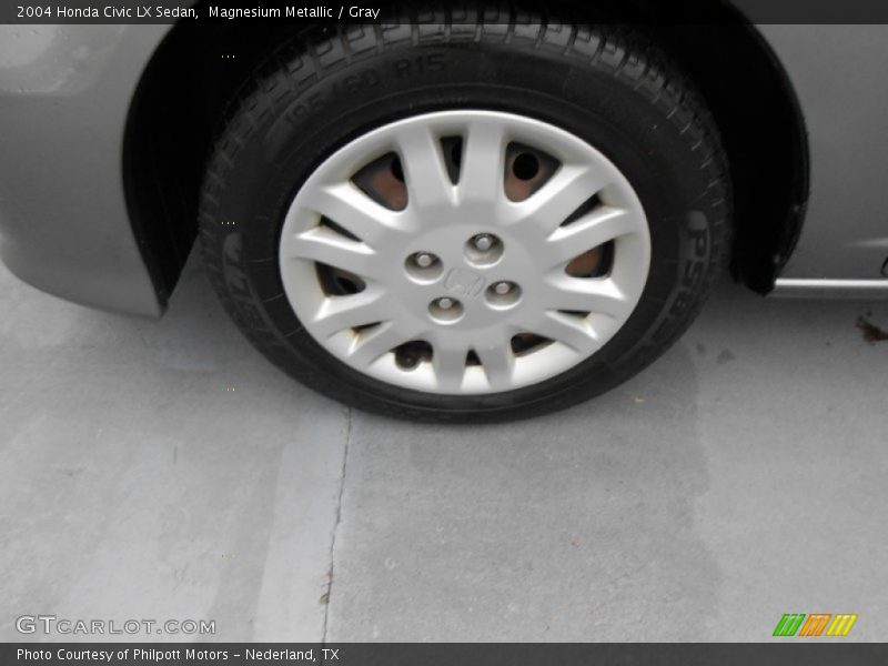 Magnesium Metallic / Gray 2004 Honda Civic LX Sedan