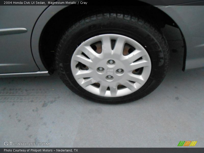 Magnesium Metallic / Gray 2004 Honda Civic LX Sedan