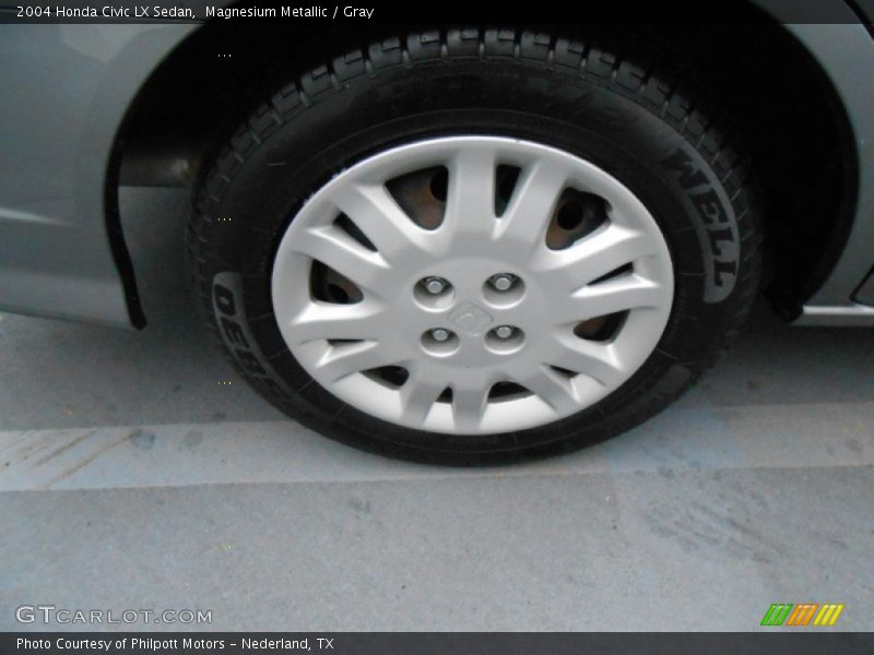Magnesium Metallic / Gray 2004 Honda Civic LX Sedan