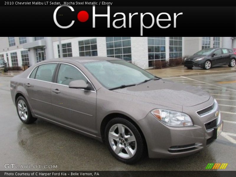 Mocha Steel Metallic / Ebony 2010 Chevrolet Malibu LT Sedan