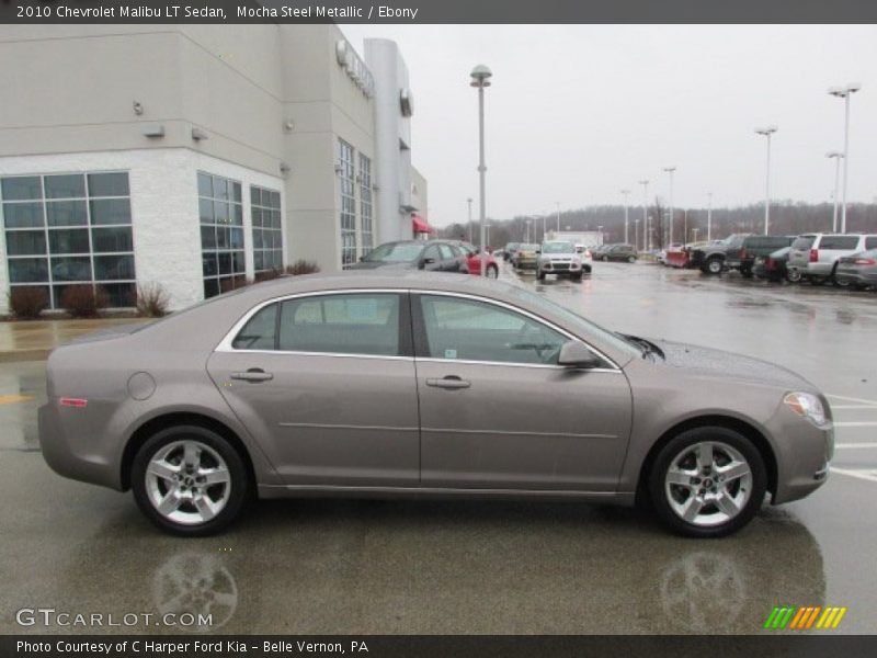 Mocha Steel Metallic / Ebony 2010 Chevrolet Malibu LT Sedan