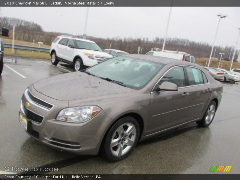 Mocha Steel Metallic / Ebony 2010 Chevrolet Malibu LT Sedan