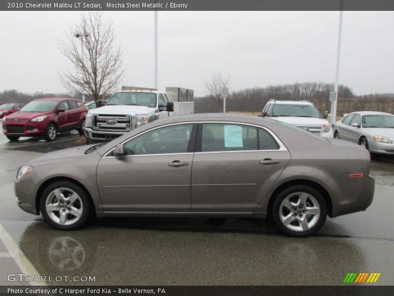 Mocha Steel Metallic / Ebony 2010 Chevrolet Malibu LT Sedan