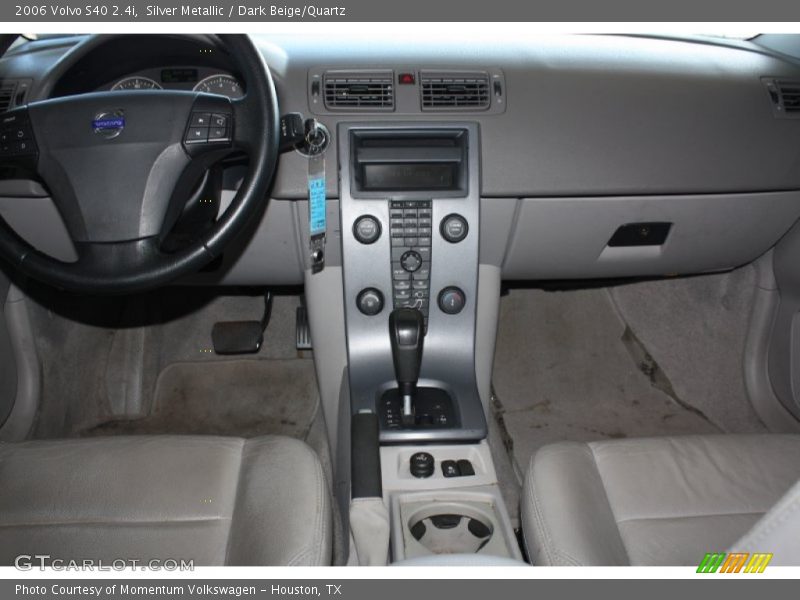 Silver Metallic / Dark Beige/Quartz 2006 Volvo S40 2.4i