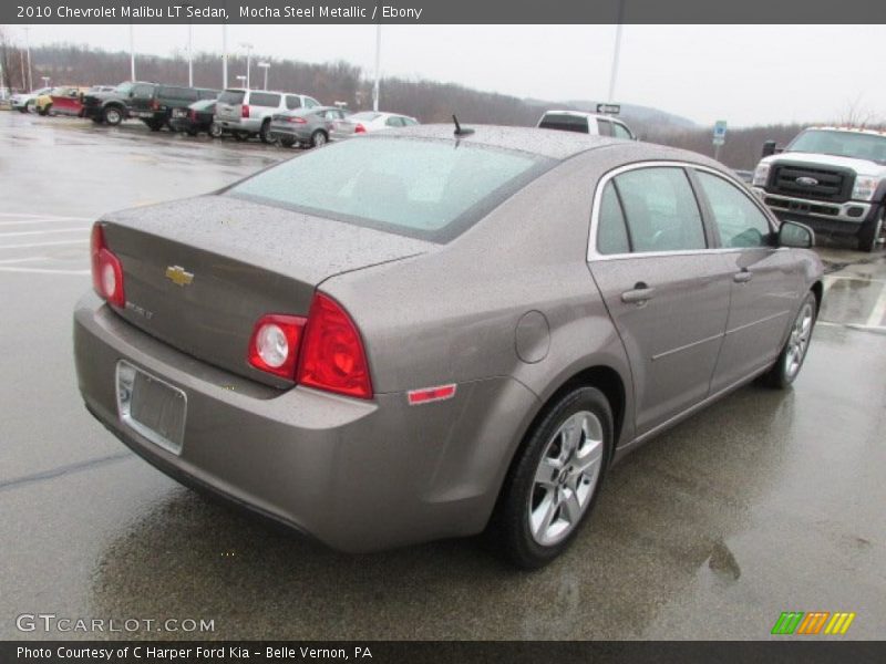 Mocha Steel Metallic / Ebony 2010 Chevrolet Malibu LT Sedan