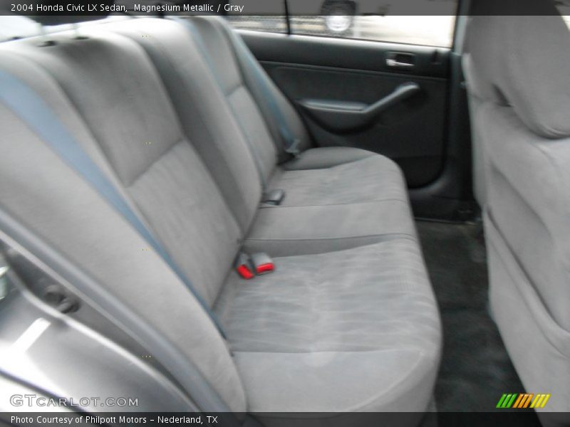 Magnesium Metallic / Gray 2004 Honda Civic LX Sedan