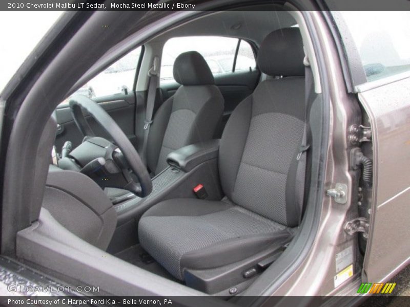 Front Seat of 2010 Malibu LT Sedan