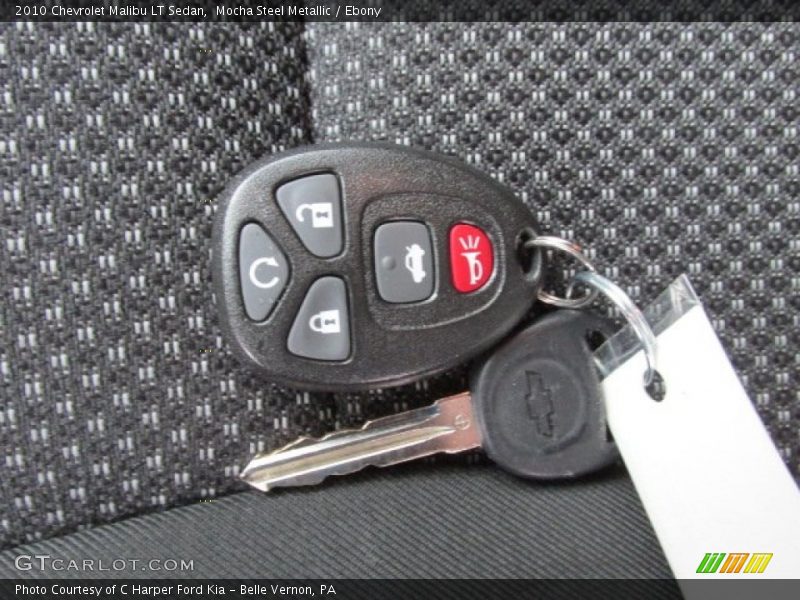Keys of 2010 Malibu LT Sedan