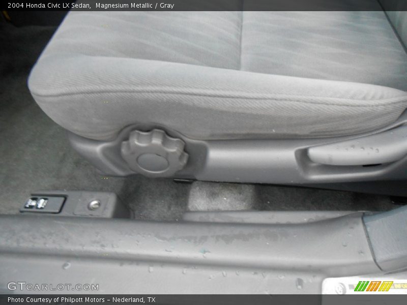 Magnesium Metallic / Gray 2004 Honda Civic LX Sedan
