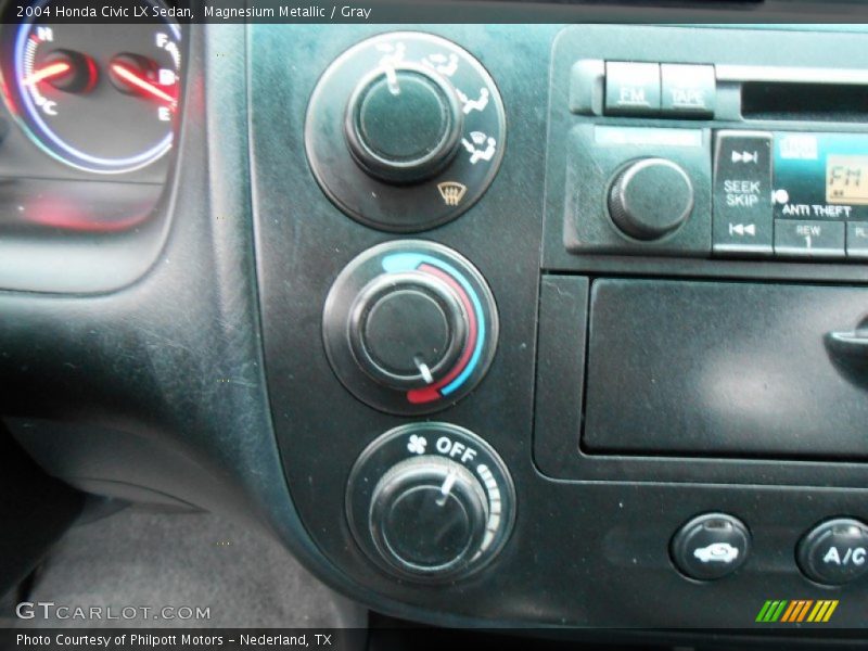 Magnesium Metallic / Gray 2004 Honda Civic LX Sedan