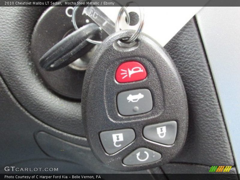 Keys of 2010 Malibu LT Sedan