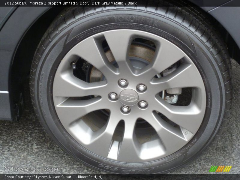  2012 Impreza 2.0i Sport Limited 5 Door Wheel