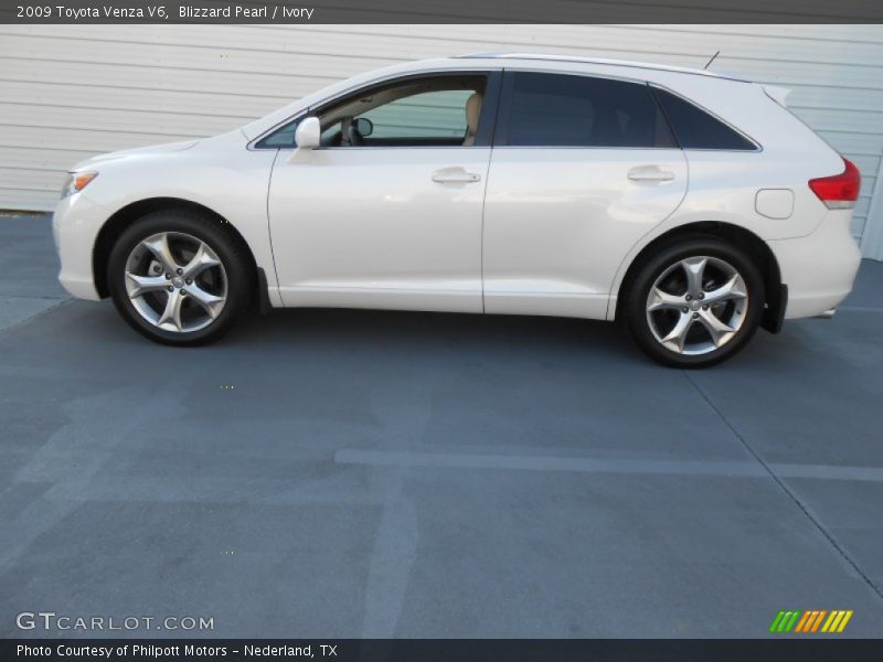 Blizzard Pearl / Ivory 2009 Toyota Venza V6