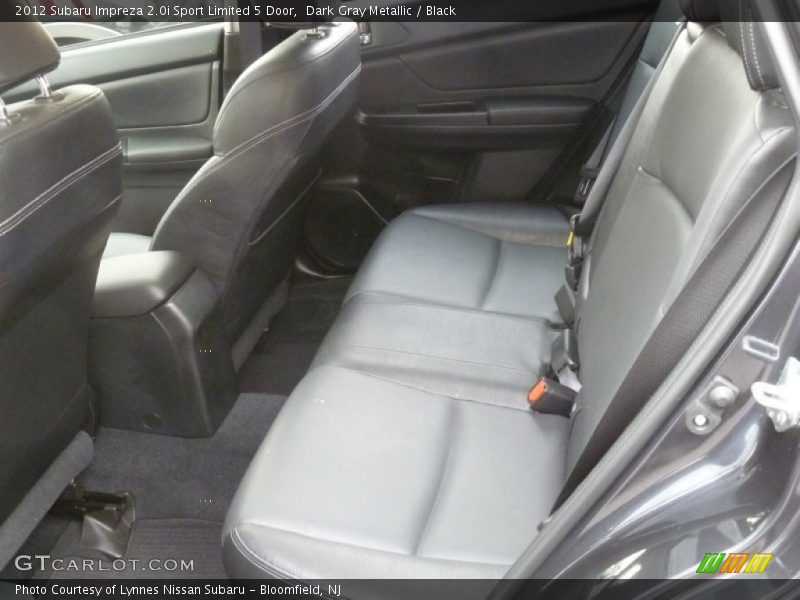 Rear Seat of 2012 Impreza 2.0i Sport Limited 5 Door