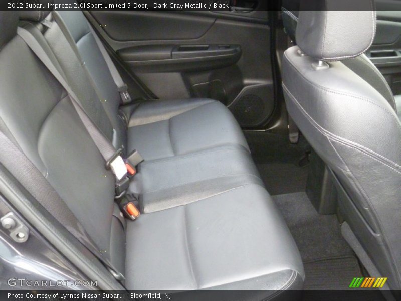 Rear Seat of 2012 Impreza 2.0i Sport Limited 5 Door