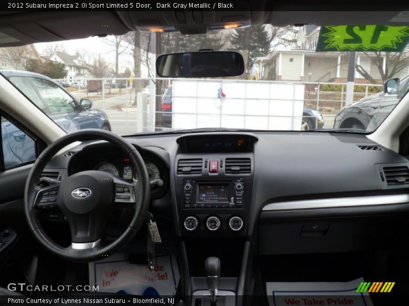 Dark Gray Metallic / Black 2012 Subaru Impreza 2.0i Sport Limited 5 Door